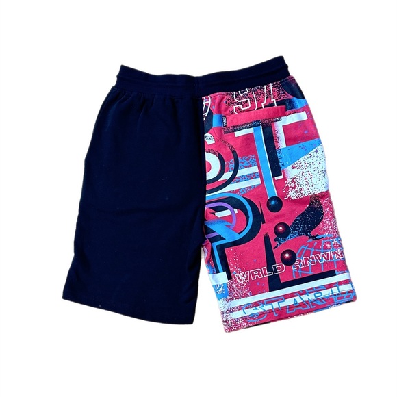 Staple Pigeon Multi Half Color shorts - Picture 2 of 2